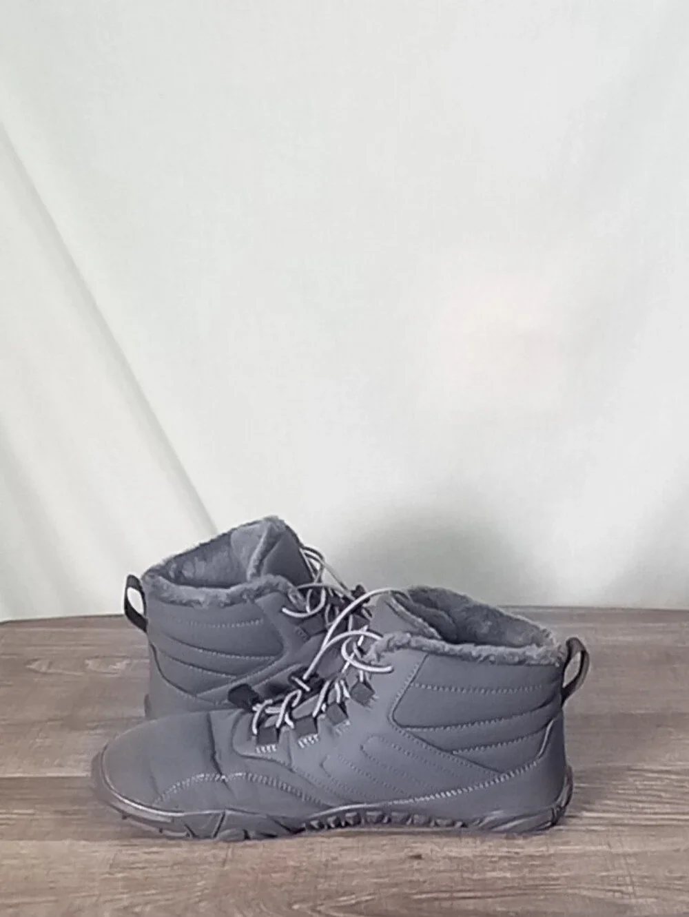 Hike Casper Pro Gray Waterproof Winter Barefoot Shoes Size 10